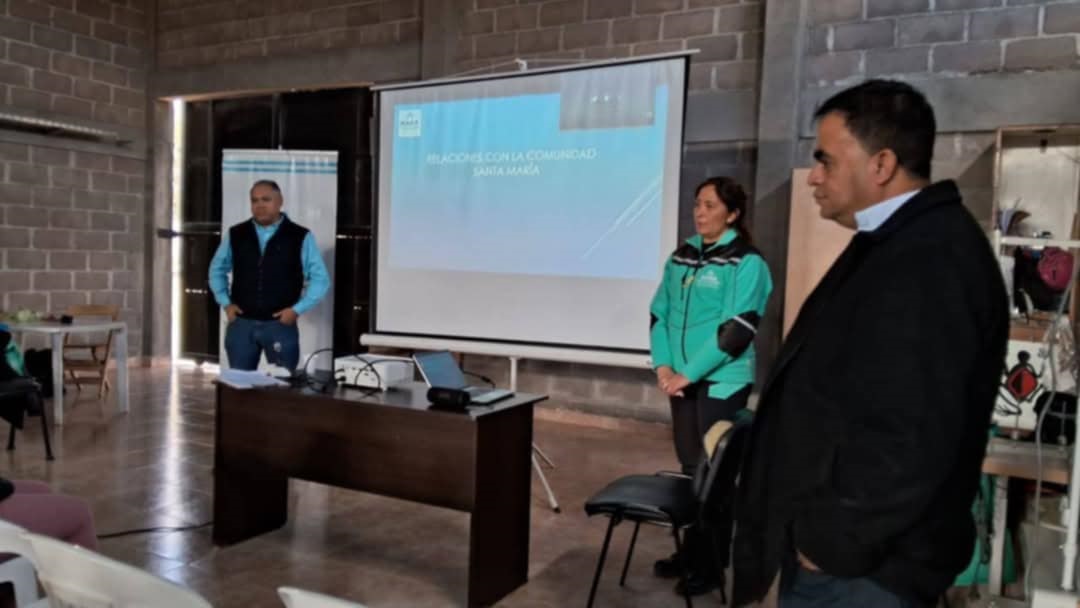 "COORDINADOR DE ASUNTOS COMUNITARIOS DE MARA VISITO EL CIM TEXTIL DE SAN JOSE"