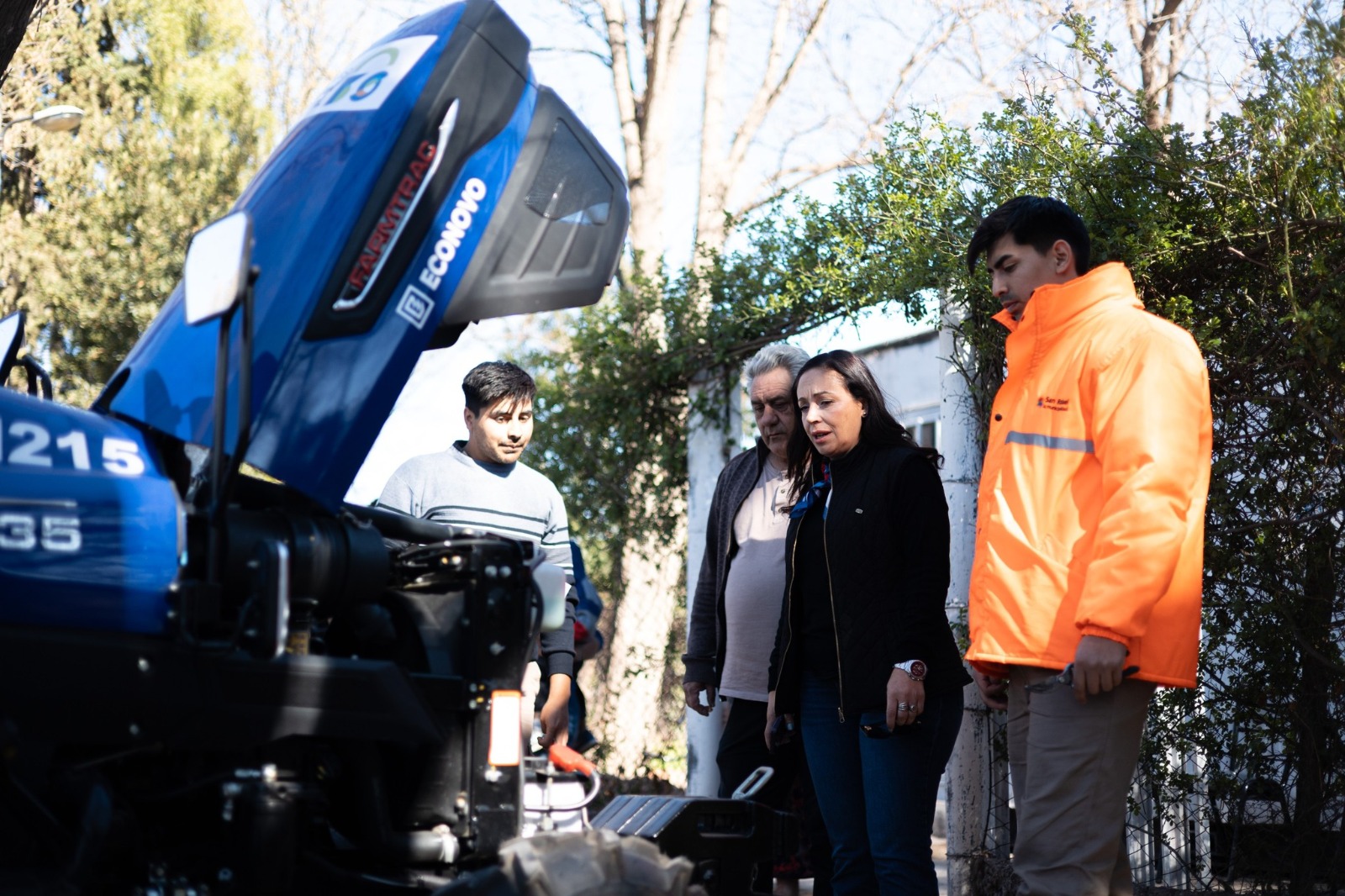 ENTREGA DE TRACTORES PARA SUBDELEGACIONES MUNICIPALES