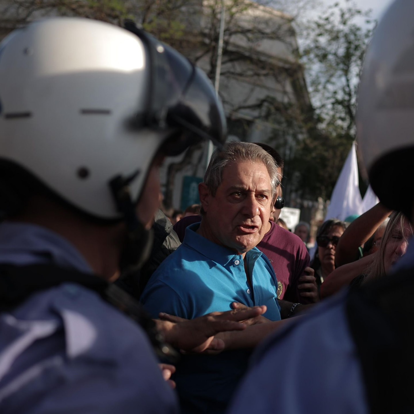 SAN RAFAEL: GRAVE REPRESIÓN POLICIAL DURANTE LA MARCHA EN DEFENSA DE LA UNIVERSIDAD PÚBLICA