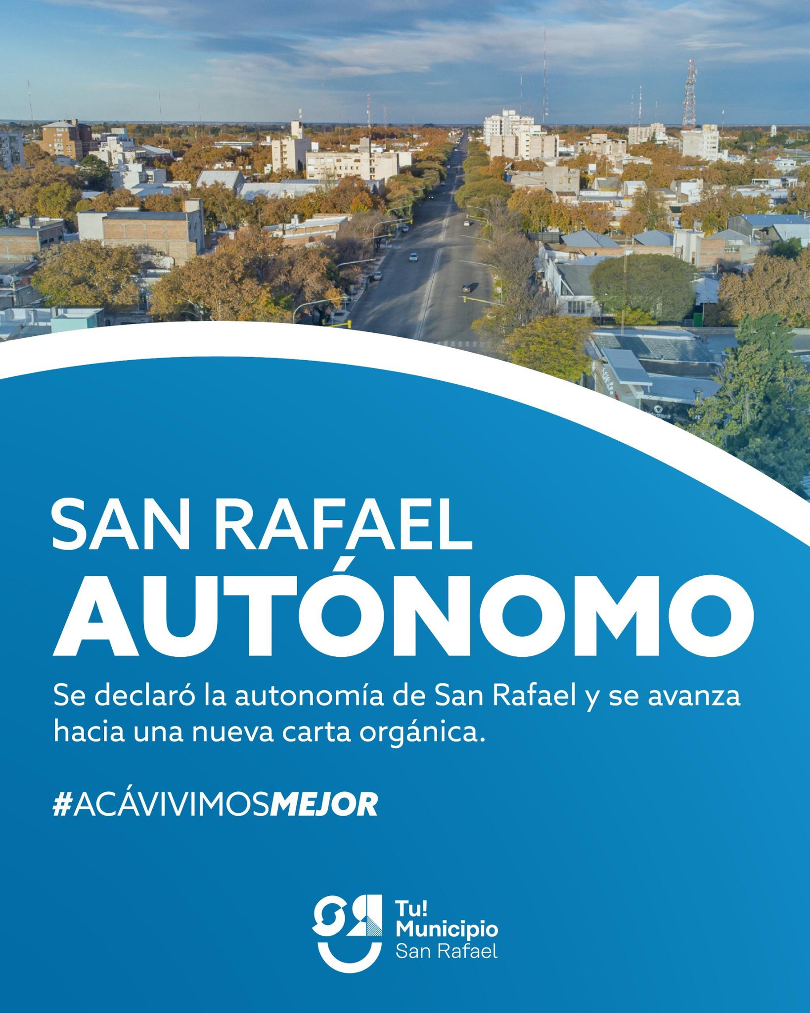 El Municipio de San Rafael es autónomo y avanza hacia su carta orgánica