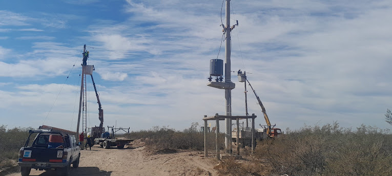 Energía para los productores ganaderos del Sur gracias a una obra financiada con el Fondo Especial para el Desarrollo Eléctrico del Interior