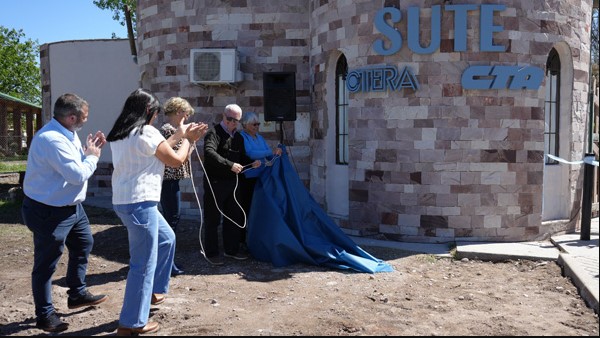 “El SUTE inaugura en San Rafael la primera etapa del Centro de Día.”