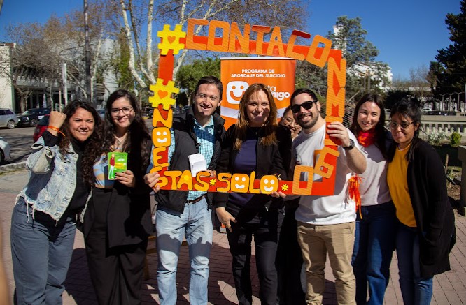 General Alvear conmemora el Día Mundial para la Prevención del Suicidio con actividades de concientización comunitaria