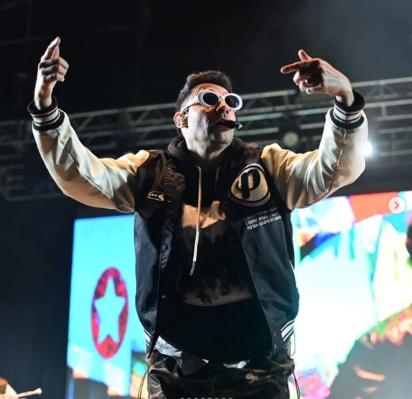 “Gran cierre de la Fiesta de la Cerveza del sur mendocino con Los Caligaris.”