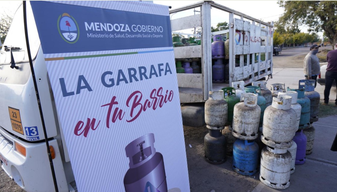 El programa la Garrafa en tu Barrio sigue en sur mendocino