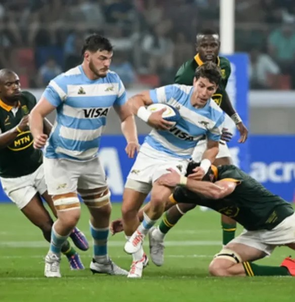 Los Pumas cayeron ante los Springboks 67-30 en Durban y quedan al margen del título