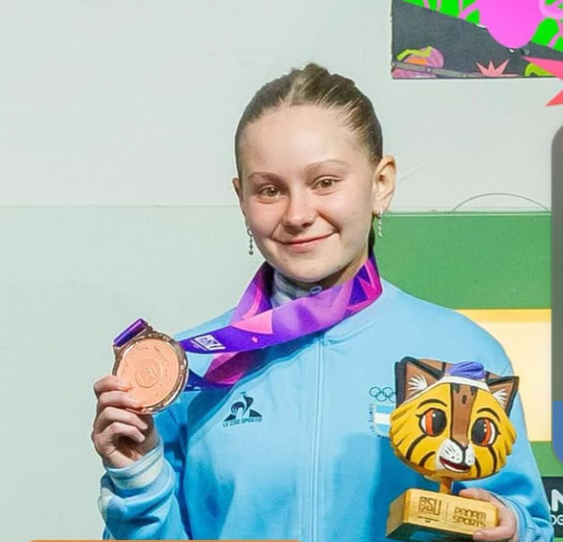 JOSEFINA MELLA TRAE A SAN RAFAEL LA MEDALLA DE PLATA EN TIRO DESDE LOS JUEGOS ARGENTINOS DE ALTO RENDIMIENTO