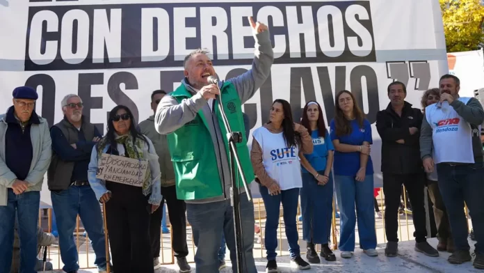 El pedido de ATE al gobernador Alfredo Cornejo