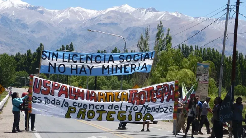 Nueva movilización en Mendoza contra el proyecto minero San Jorge
