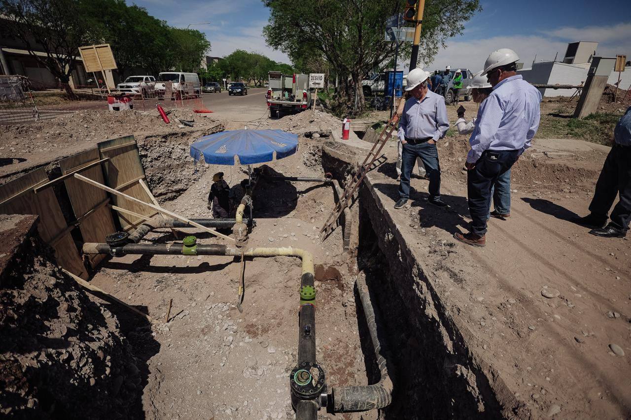 Gasoducto: Omar Félix supervisó una obra clave y anticipó factibilidad antes del próximo invierno