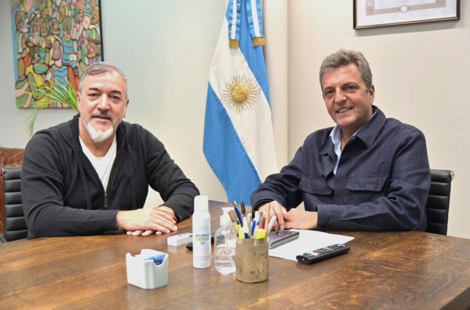 Sergio Massa se suma al llamado de ATE para construir una “nueva estatalidad”