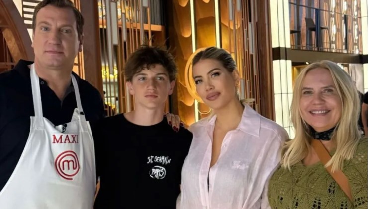 Wanda Nara y Maxi López juntos, juntitos