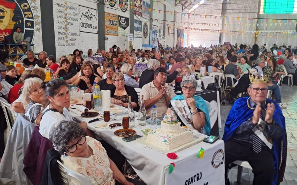 Más de 1.300 personas participaron en la Fiesta Departamental del Adulto Mayor en San Rafael