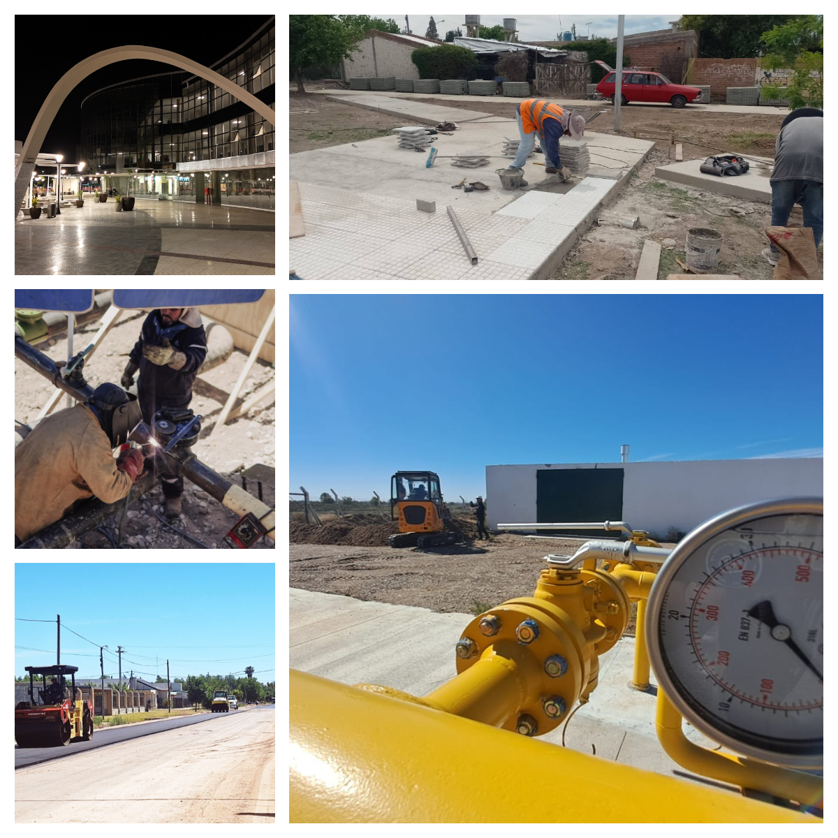 San Rafael continúa ejecutando un intenso plan de obra pública en barrios y distritos