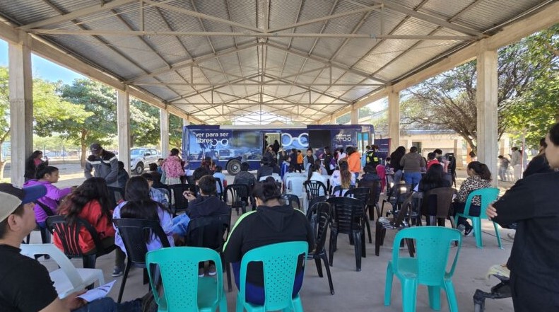 La Provincia en tu Barrio llega a San Rafael con el programa nacional Ver para ser Libres