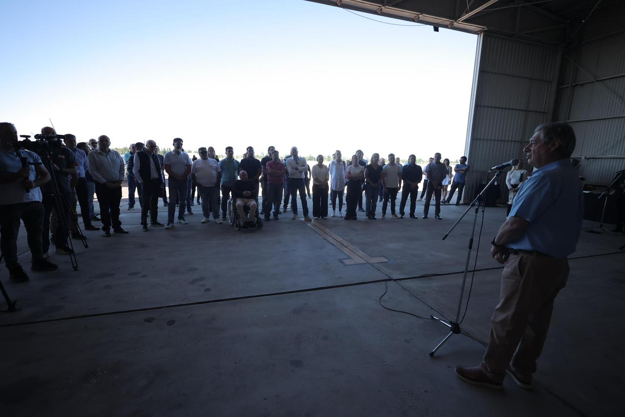 Omar Félix lanzó la Lucha Antigranizo: “Beneficia a todos los sectores económicos de la región”