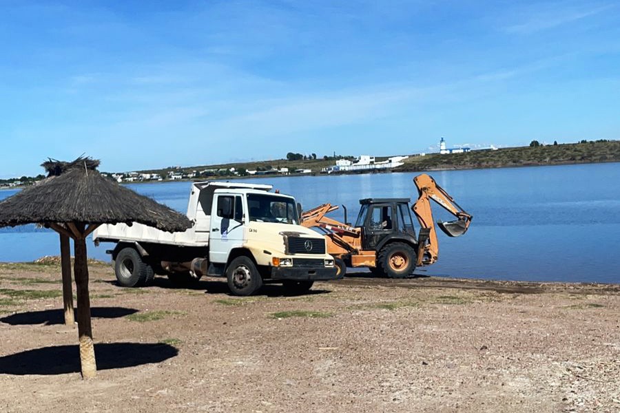Se viene la temporada y la costanera de El Nihuil lo sabe