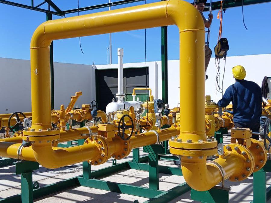 Gasoducto: el intendente Omar Félix recorrerá las obras de la planta ESMO