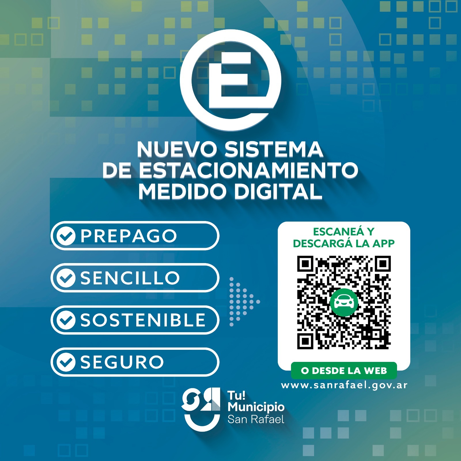 Estacionamiento controlado: ya funciona la fase de prueba con crédito de cortesía.