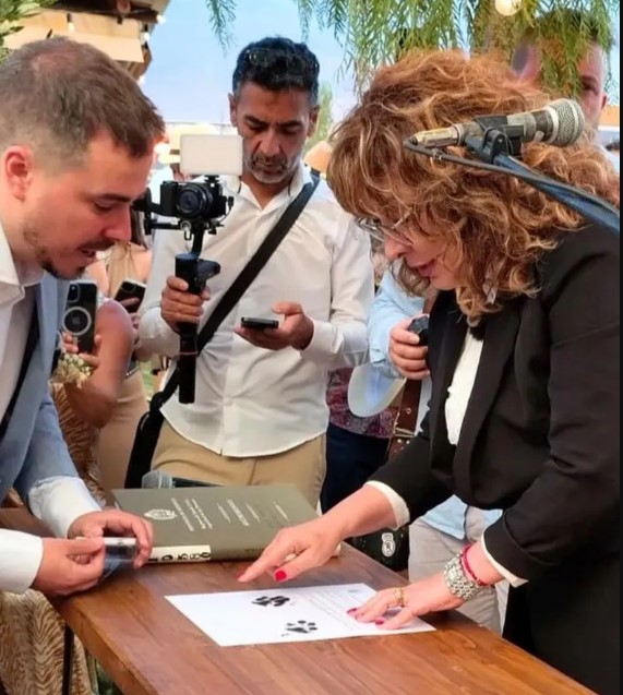 San Rafael hizo historia en Mendoza con el primer casamiento con perros como testigos