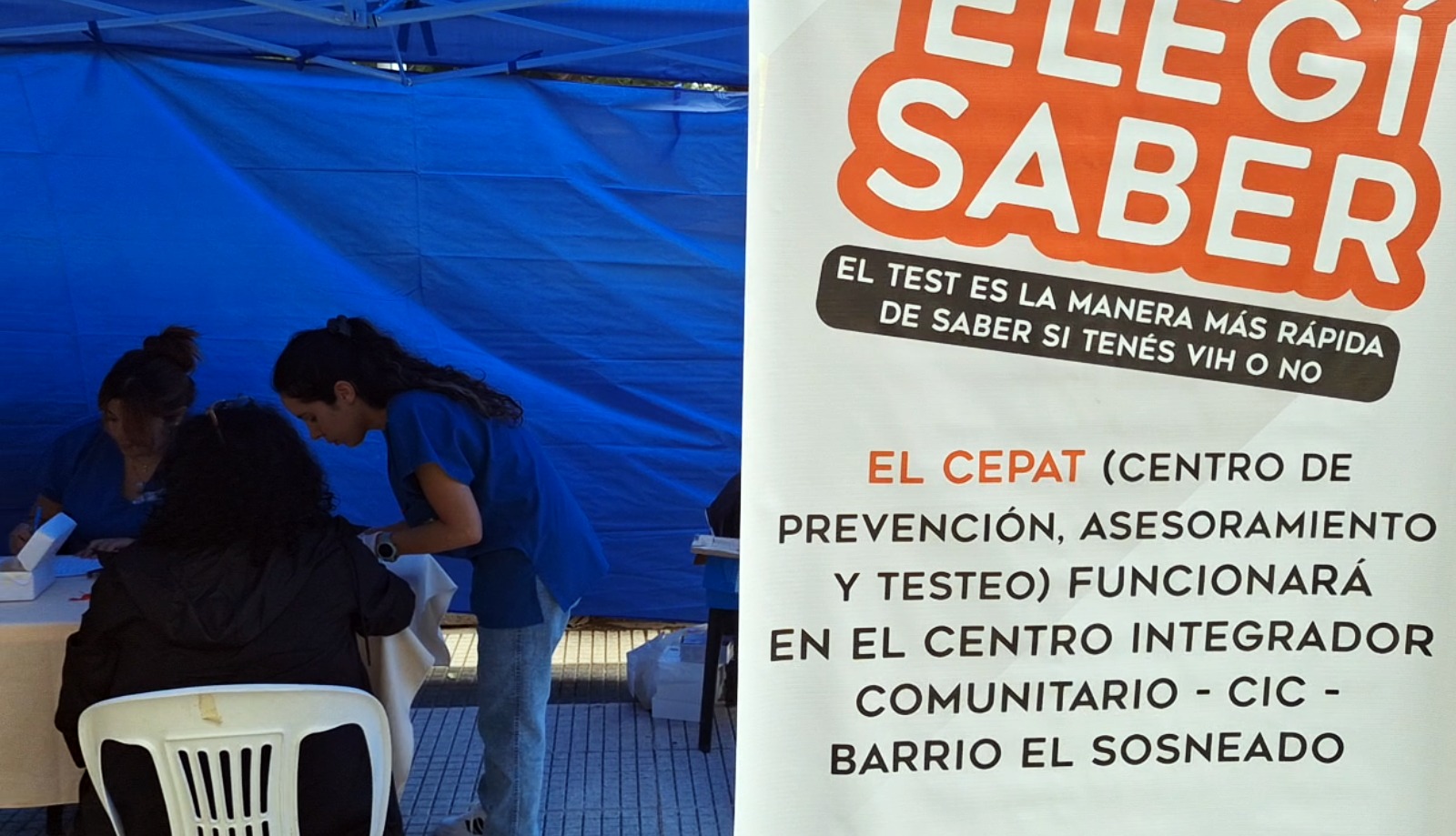 Testeos gratuitos en Plaza San Martín por el Día Mundial del HIV