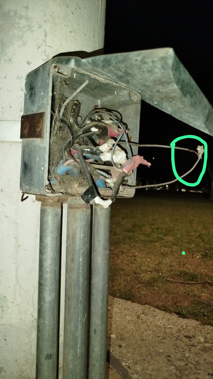 El vandalismo provocó un serio incidente en el Parque Yrigoyen