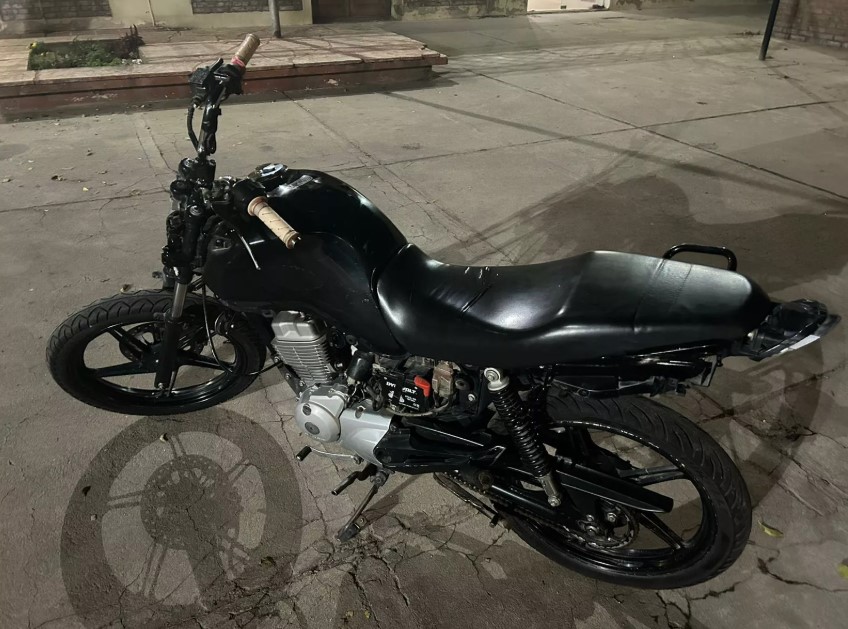 Aprehendido en Alvear por circular en una moto de dudosa procedencia