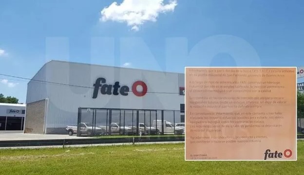 Fuerte impacto laboral: 920 trabajadores quedan sin empleo tras el cierre de Fate