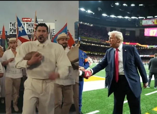 Donald Trump calificó de repugnante el show de Bad Bunny en el Super Bowl LX