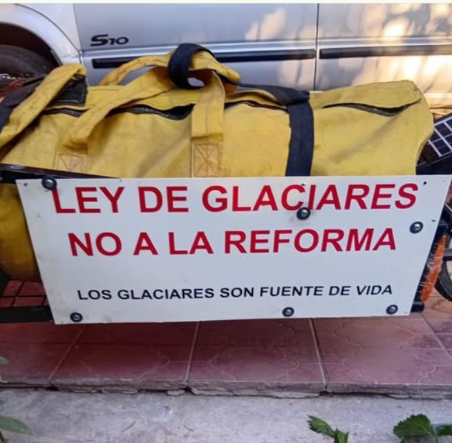 Acciones ciudadanas por el agua recorren el sur mendocino en bici y a remo