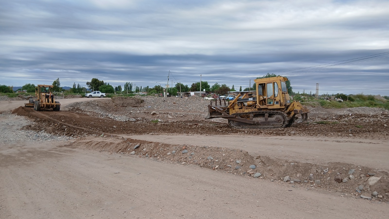 El municipio trabaja para restablecer la circulación en el paso badén de El Molino / Pobre Diablo.