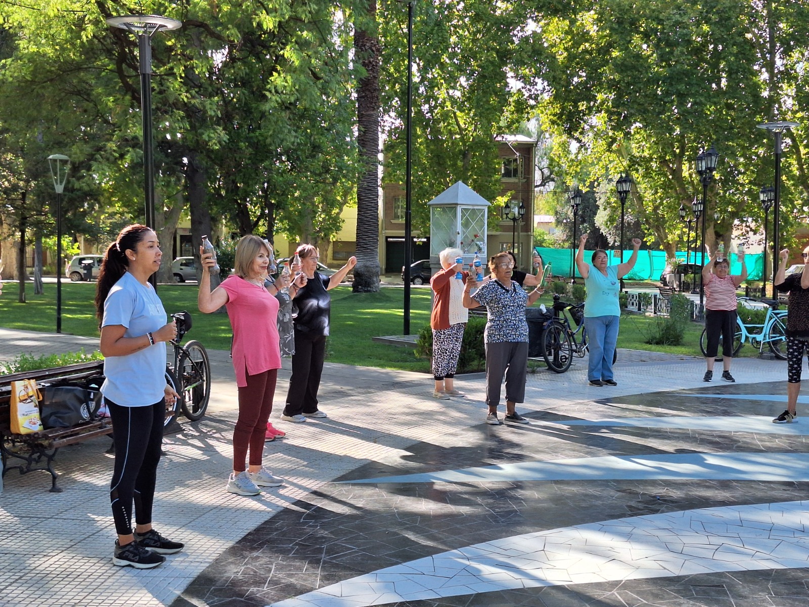 Los adultos mayores de San Rafael disfrutan de propuestas de actividad física impulsadas por el municipio