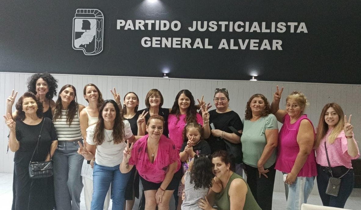 El Partido Justicialista de General Alvear celebró el Día de la Mujer con una jornada de reflexión