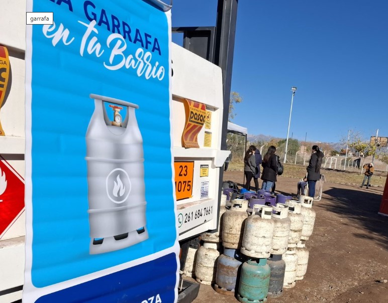 Cuando visita el sur mendocino el programa La Garrafa en tu Barrio