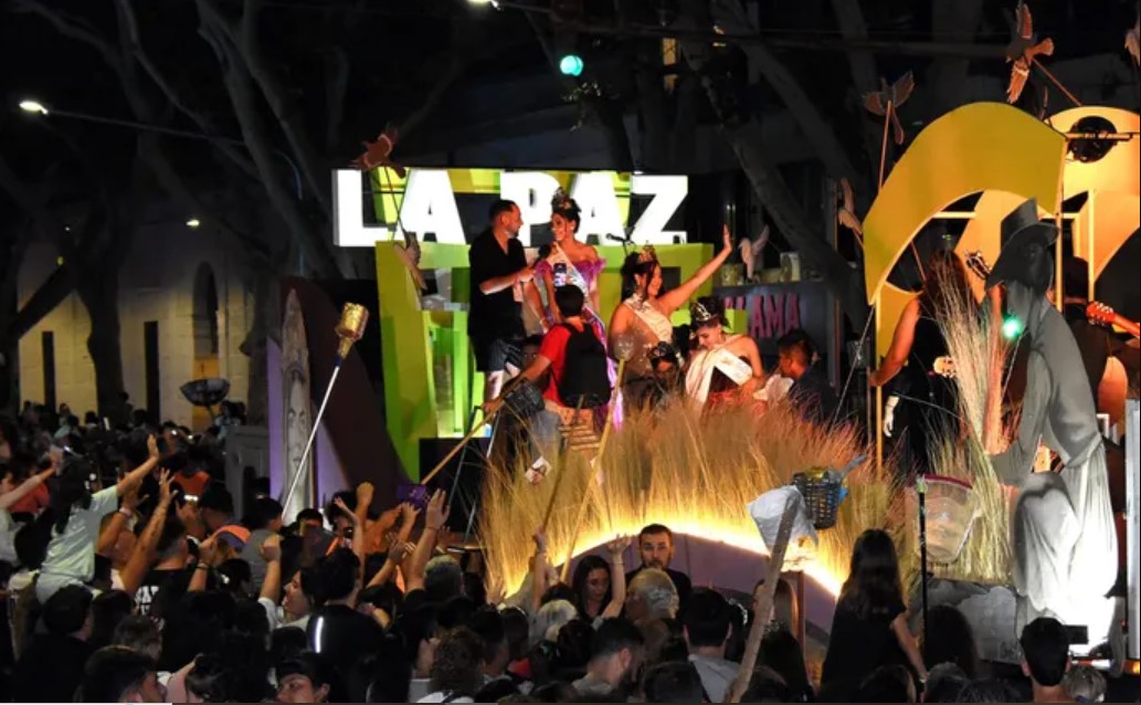 Vendimia 2026: La Paz obtuvo el primer lugar en el concurso de carros