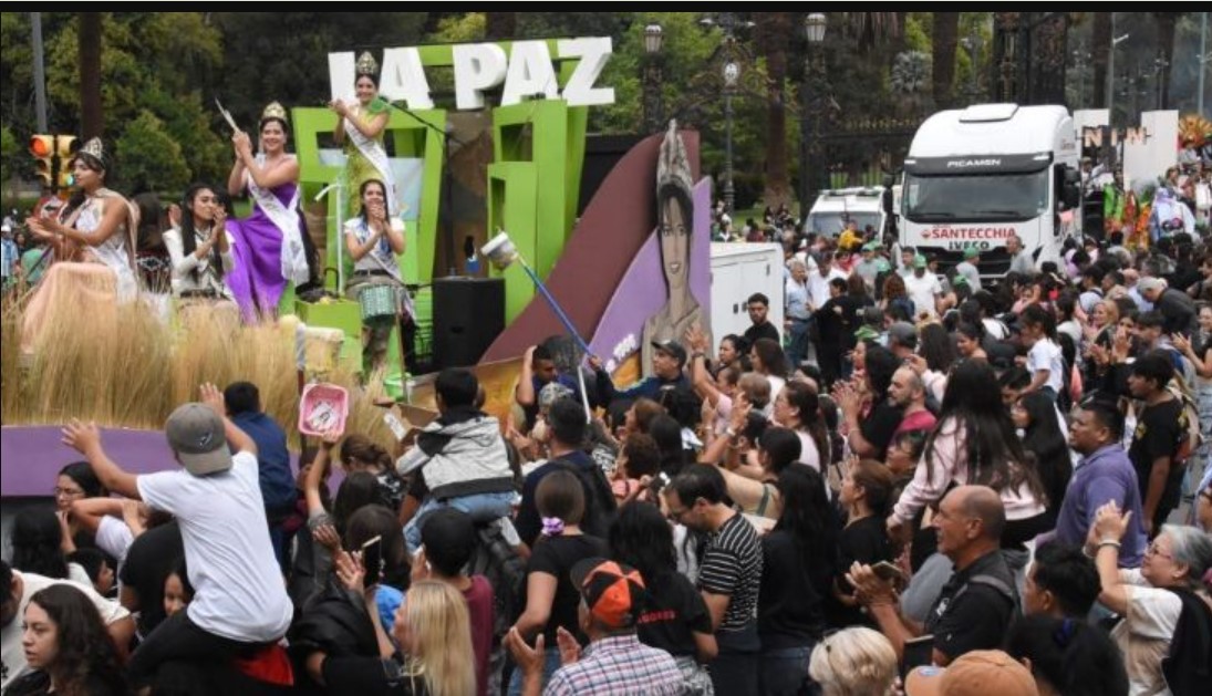 La Paz y San Rafael son los mejores carros de la Vendimia 2026