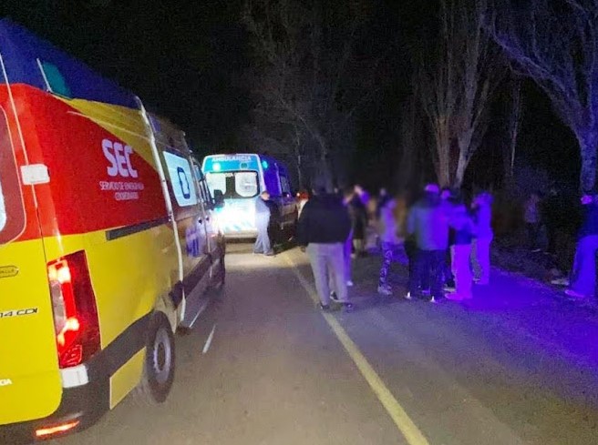 Accidente en San Rafael: choque entre una moto y un caballo dejó varios heridos