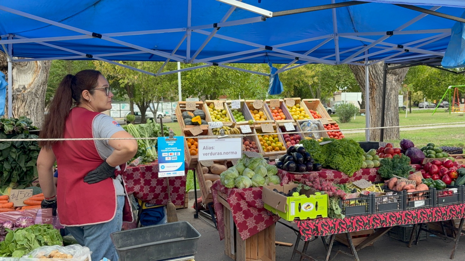 La feria franca municipal suma un nuevo punto de atención en plaza libertad