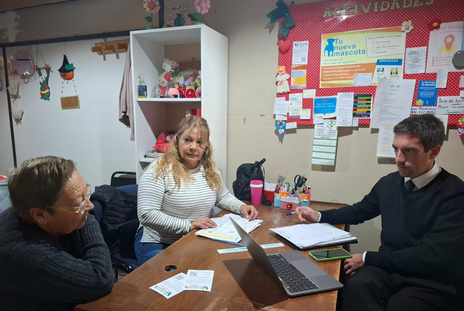 El Municipio acerca servicios de empleo y mediación a los distritos de San Rafael