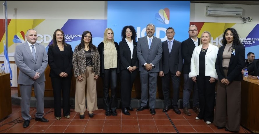 El Concejo Deliberante de General Alvear renovó su composición con la asunción de nuevos ediles