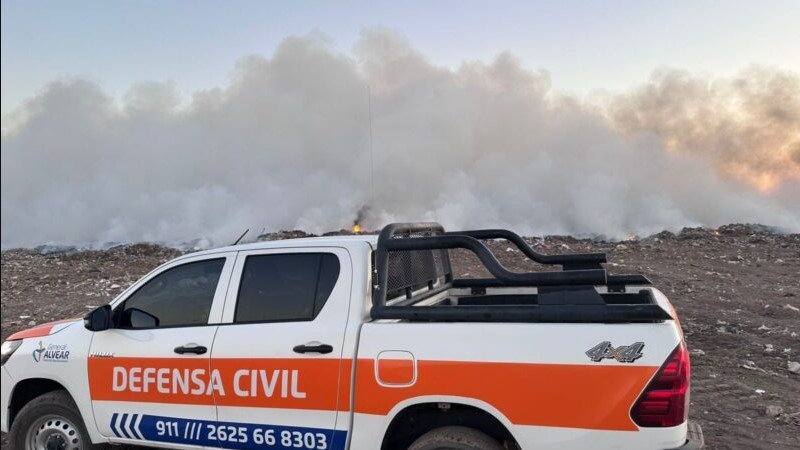 Otro incendio en Alvear: preocupación por la seguidilla de siniestros