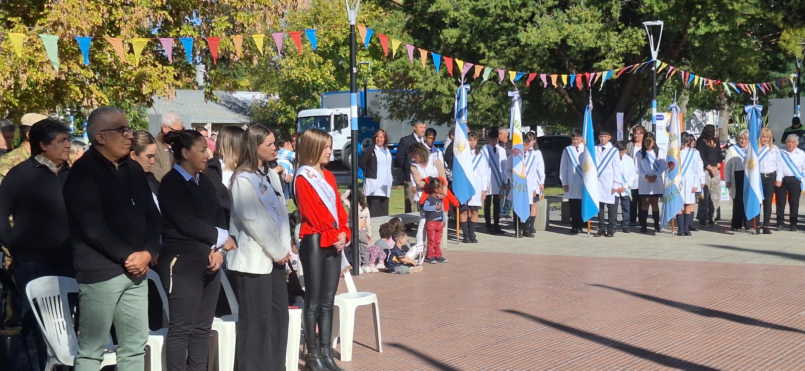Rama Caída celebró su 138° aniversario en la Plaza Yuma Félix
