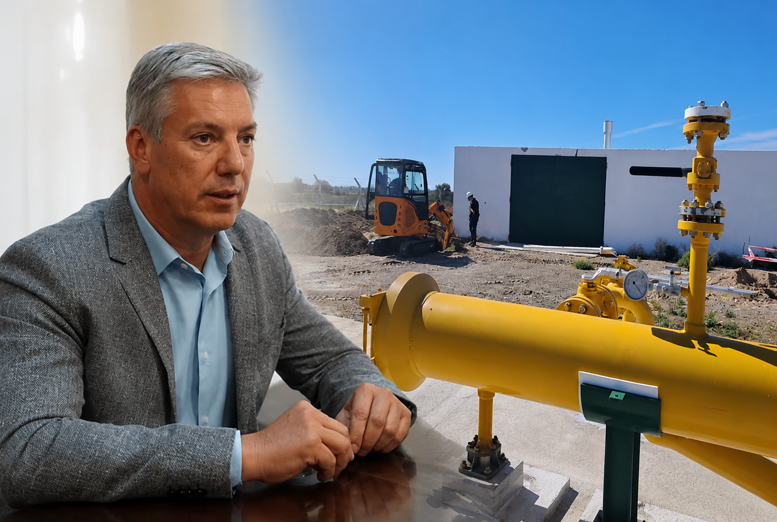 “Molero apareció solo para la foto”: desde San Rafael lo acusaron de desconocer el tema del gasoducto y de dejar solo al municipio vecino