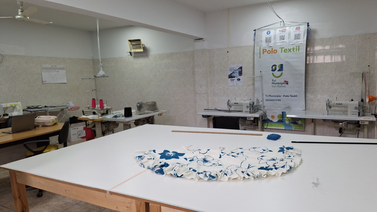 Polo Textil: taller intensivo de confección de falda plato