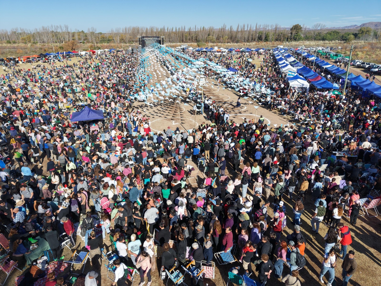 La Villa 25 de Mayo se prepara de cara al Gran Festival del Pericón