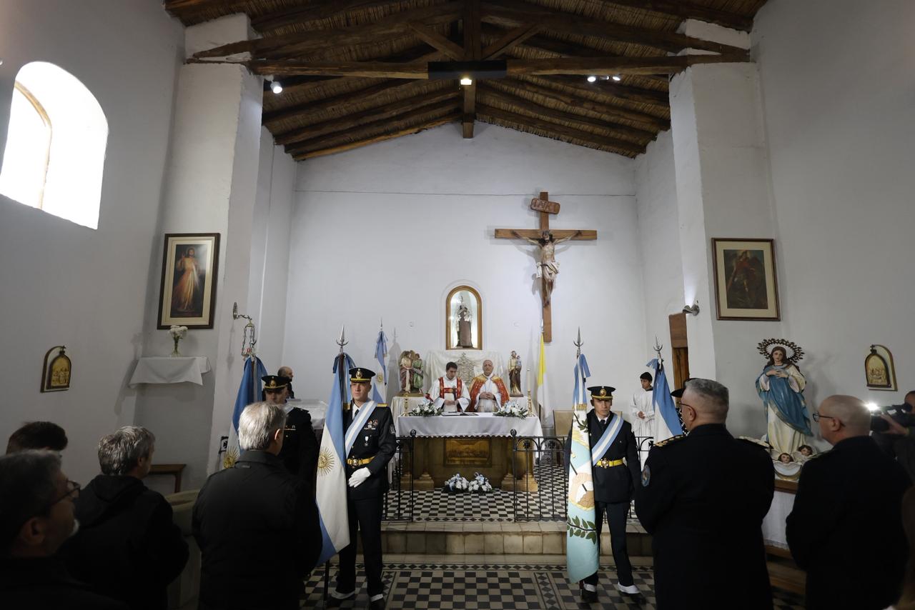 El intendente Omar Félix participó del Tedeum del 25 de Mayo encabezado por monseñor Mazzitelli