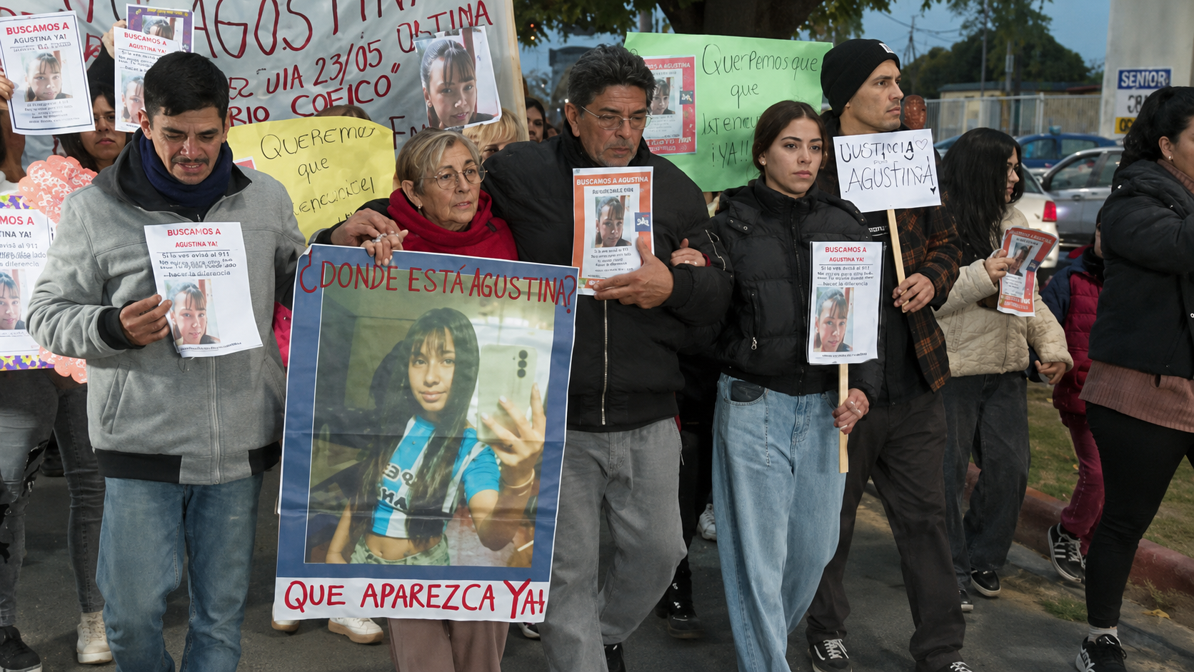 El abuelo de Agostina Vega, Miguel Heredia, fue dado de alta y se refirió al femicidio de su nieta