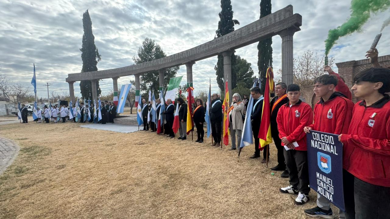 El Municipio acompañó los actos por el 80° aniversario de la República Italiana.